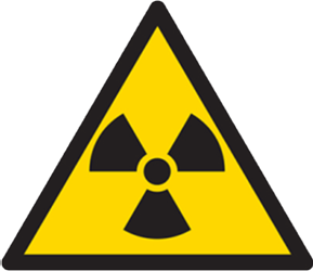 Radiation Warning Sign